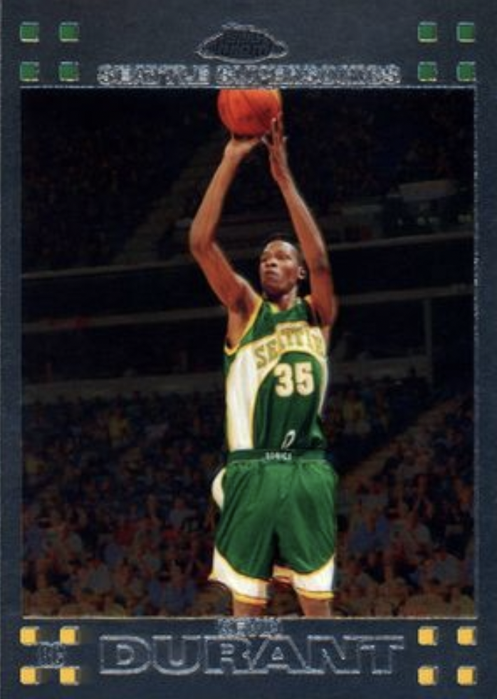 Top Kevin Durant Rookie Cards Ranked, Best List, Most Valuable