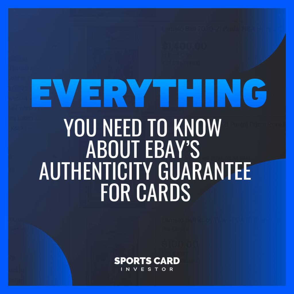 The Beginner's Guide to Shopping With 's Authenticity Guarantee –  Sports Card Investor