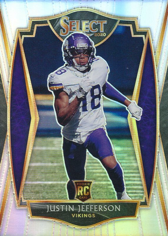 Justin Jefferson 2020 Panini Donruss Rookie Phenoms Jersey